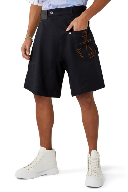 Twisted Chino Shorts